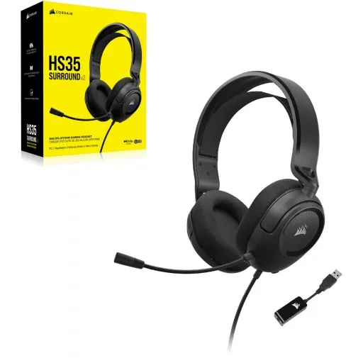 Corsair HS35 SURROUND v2 Gaming Headset Carbon (CA-9011386-AP)